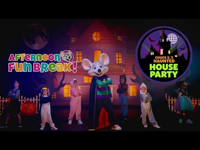 “Chuck E.’s Haunted House Party Halloween Dance | Afternoon Fun Break”