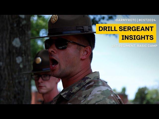 Drill Sergeant Insights | 1st Regiment, Basic Camp | CST 2024