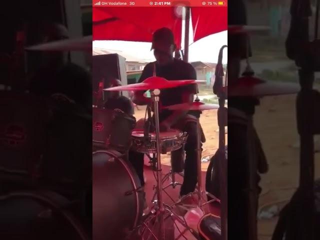 George drums short video 