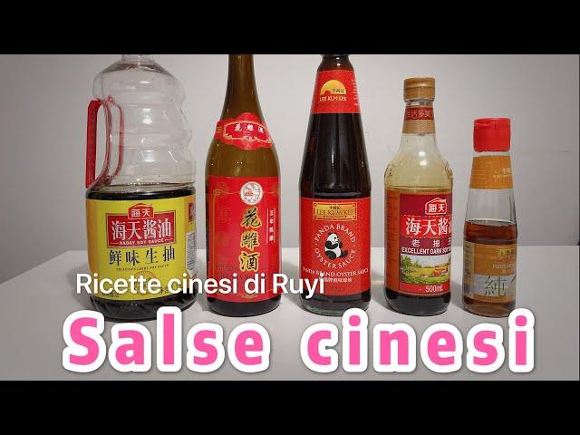 Salse CINESI i TOP 5 e tanti altri ingredienti!