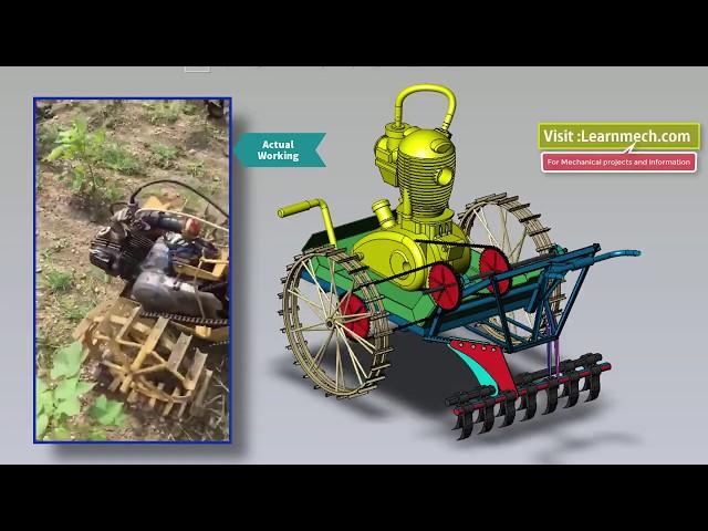 Agricultural Cultivator - Mechanical Major Project
