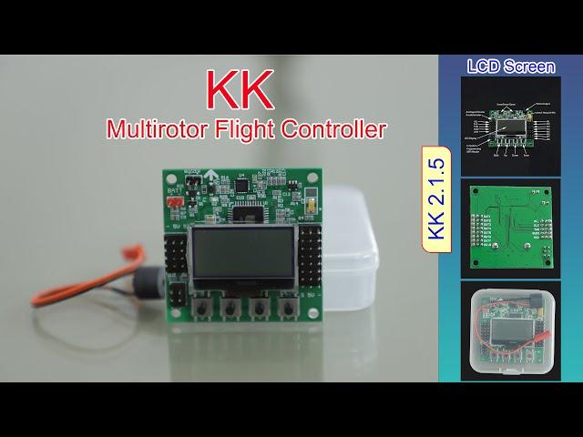 KK 2.1.5 LCD Multirotor Flight Controller