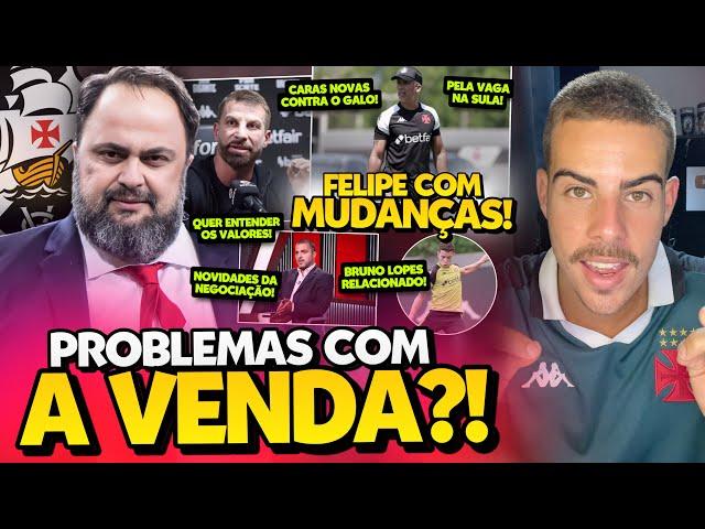 MARINAKIS QUER ENTENDER OS VALORES DA SAF PARA AVANÇAR NA COMPRA DO VASCO I FELIPE COM NOVIDADES!