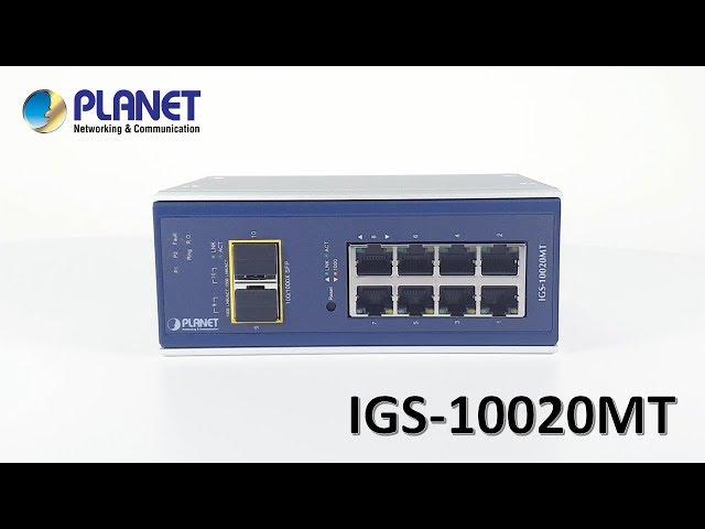 Planet Industrial L2+ Switch l IGS 10020MT l L2+ 스위치 [플래닛 테크놀로지 코리아]