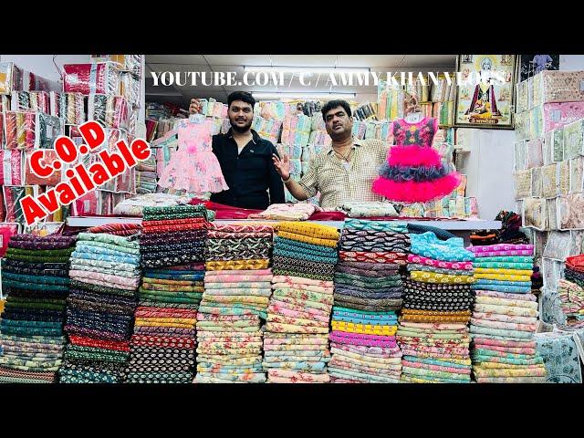 कॉटन थान के सूट 75₹ से  + Readymade + प्योर मशलीन के सूट ladies suit wholesale Market