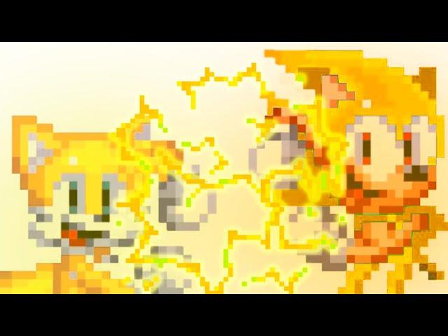 SUPER SONIC TEAM DANCE! Super Sonic, Super Tails and Super Knuckles