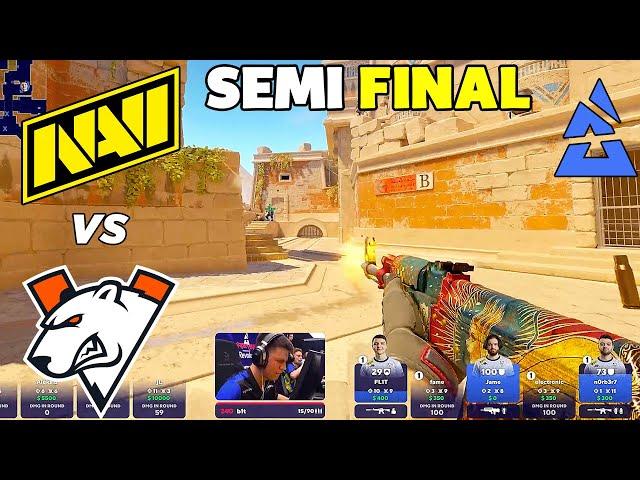 SEMI FINAL! - NaVi vs Virtus.pro - HIGHLIGHTS - BLAST Premier Spring Final 2024 l CS2