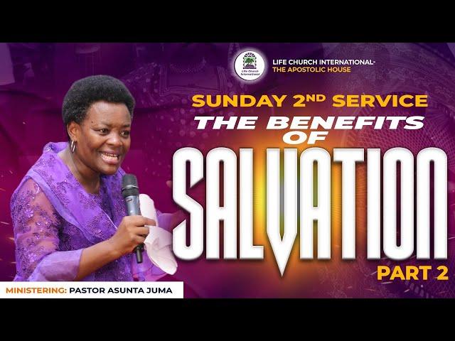 THE BENEFITS OF SALVATION [ PART 2 ]  || CHURCH UNLIMITED || SUNDAY 2ND SERVICE || 20TH OCT 2024