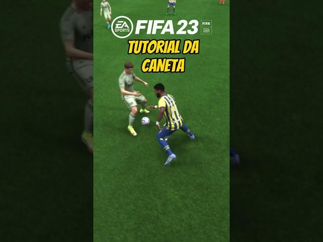  TUTORIAL DE COMO DAR CANETA NO FIFA 23! #fifa #fifa23 #easportsfifa #fifaskills