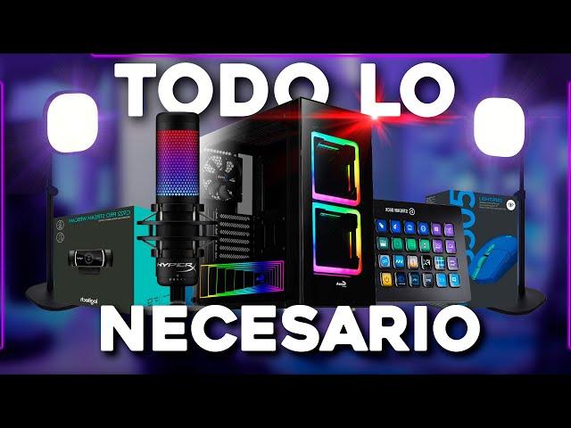 ¿QUÉ SE NECESITA PARA SER STREAMER?