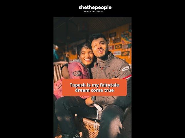 Tapesh is my fairytale dream come true #lovestory #shethepeople