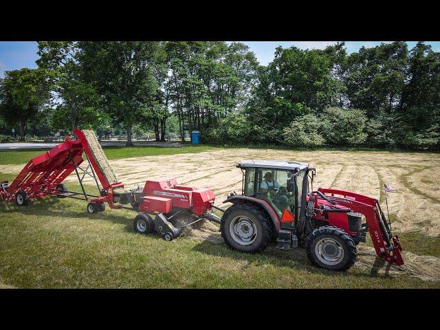 Massey Ferguson 1838 Square Baler: Tight, Consistent Quality Hay Bales