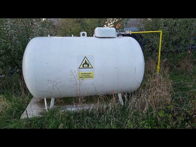 Butelie rezervor gaz propan pentru centrala în condensare ! Instalație de gaz propan ! 2700 litri