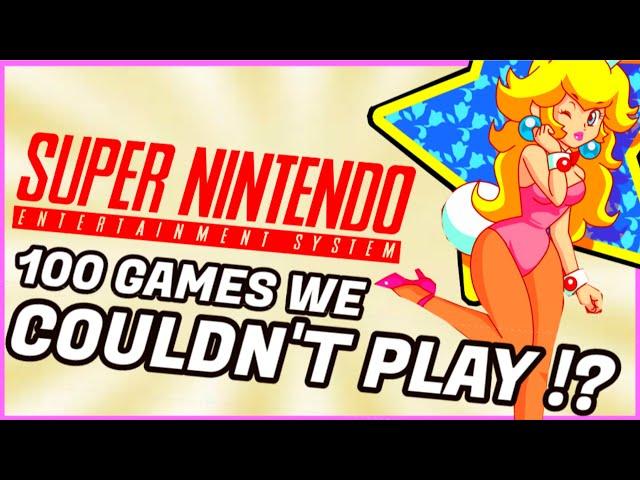 Top 100 SNES Games You Couldn't Play! - Great Japanese Super Famicom Exclusives