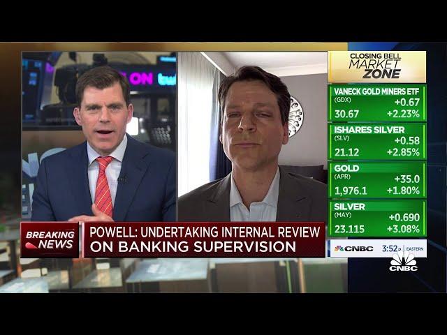 Look at tangible book value and insured deposits in the banks, says Wedbush's Chiaverini