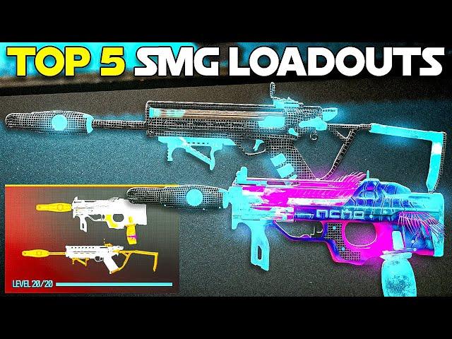 *NEW* TOP 5 META SMG LOADOUTS after UPDATE! (Warzone Meta Loadouts) MW3