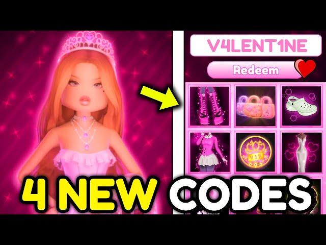 ALL 4 NEW *SECRET CODES* IN DRESS TO IMPRESS + *FREE VIP* | (Roblox DTI Codes)