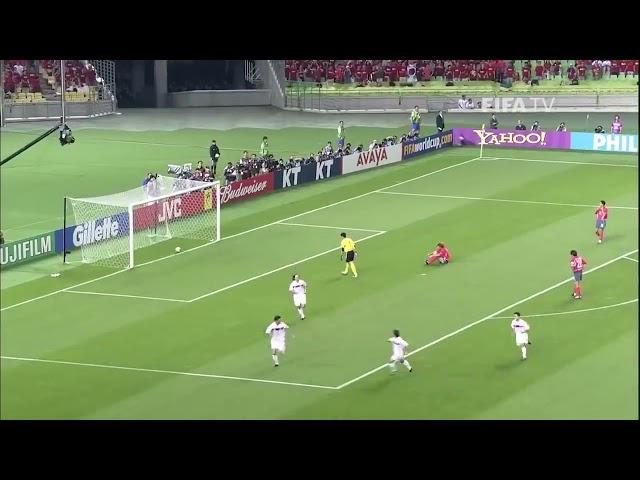 Hakan Sukur scores the fastest goal in World Cup History on 29th June 2002