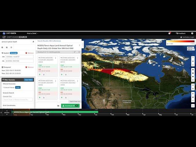 Discover and Access Earth Science Data Using Earthdata Search