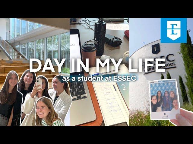 ESSEC Business School Vlog: A Day in the Life as a Master's Student in France