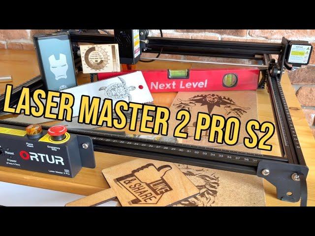 Laser engraver Ortur Master 2 Pro S2 10W. OPTIMAL price/quality ratio!