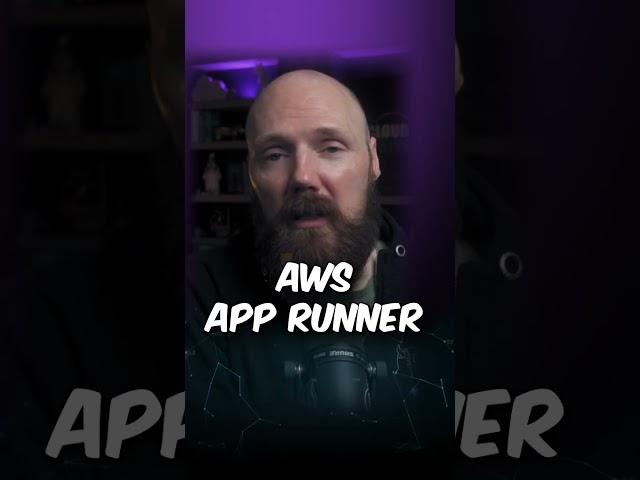 AWS App Runner - Overview for Beginners #shorts