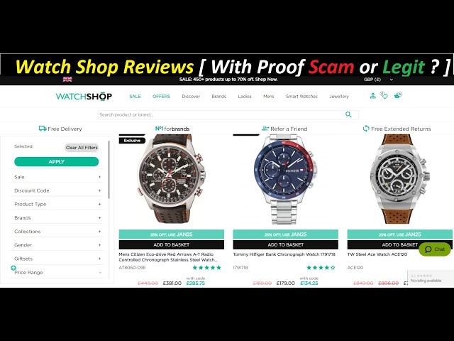 Watch Shop Reviews [ With Proof Scam or Legit ? ] WatchShop ! WatchShop Com Reviews ! WatchShop.Com