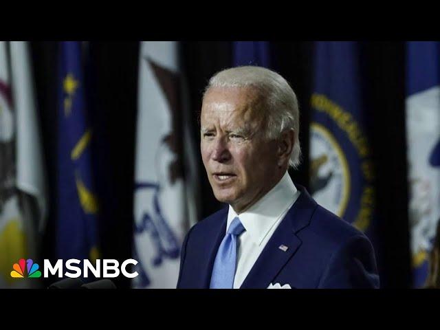 Hear President Biden speak for the first time since dropping out of 2024 Presidential Election