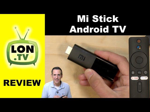 Mi Stick Android TV - Tiny Xiaomi TV Streaming Stick with Android 9