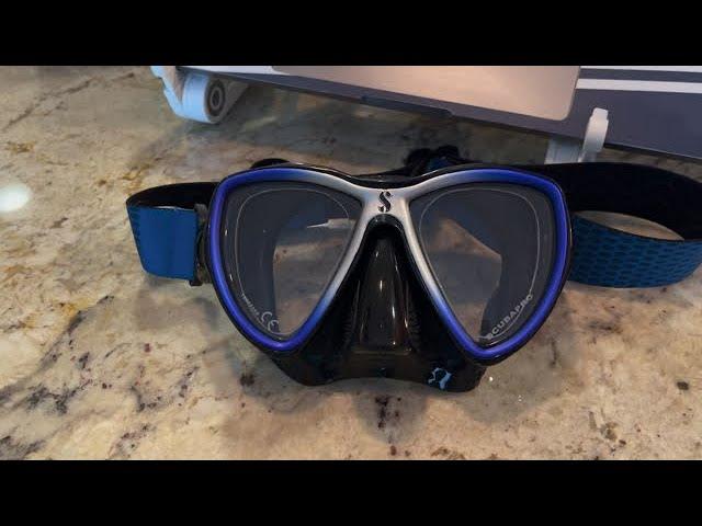 Scubapro Synergy Mini Dive mask with Prescription Lenses