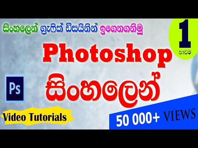 Graphic Designing Sinhalen Lesson 01 (Introduction to Graphic Designing)