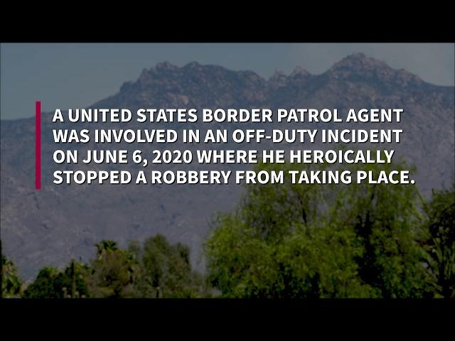 Tucson U.S. Border Patrol Agent Foils Carjacking Attempt