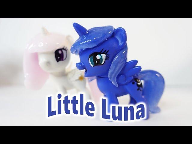 Little Filly Princess Luna Custom Pony