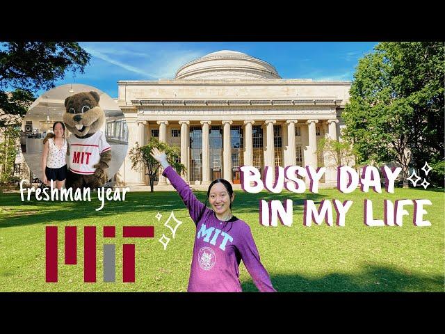 Busy Day in My Life at MIT! (freshman year)