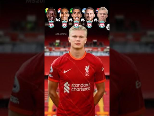 Mane VS Van Dijk VS Firmino VS Allister VS Haaland  Destroyed Future Clubs Challenge