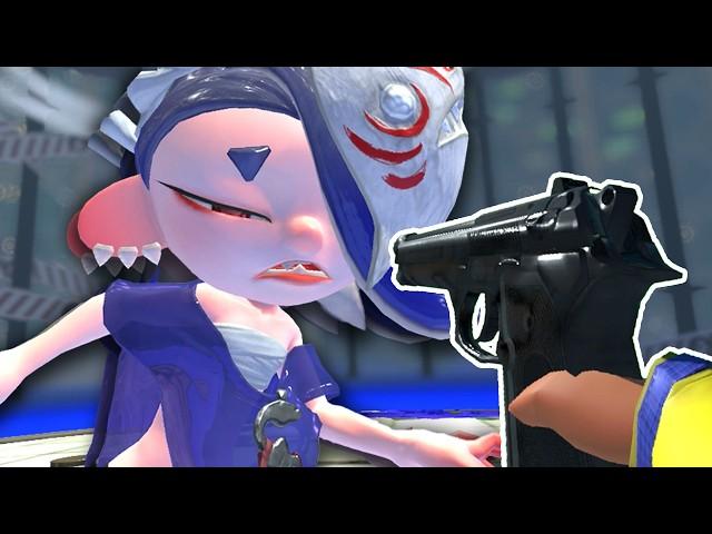 Splatoon 3, but I have a Gun