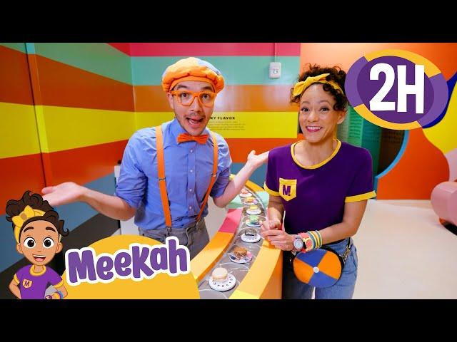 Blippi and Meekah Learn Colors! | Educational Videos For Kids | Moonbug Celebrating Diversity