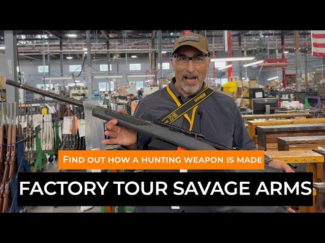 Savage Arms factory tour and Impulse rifle build: from bar stock to rifles