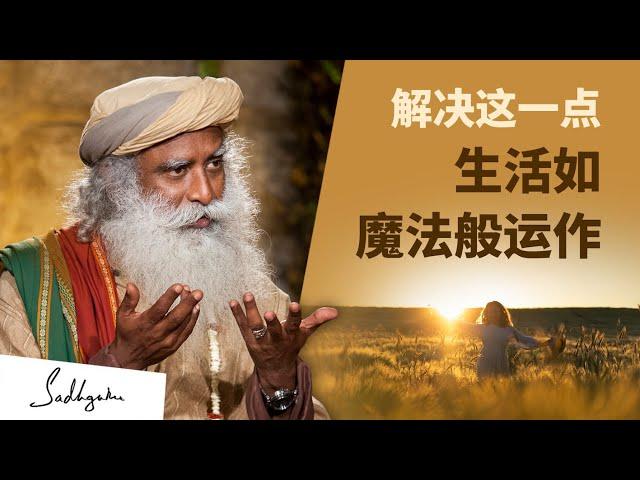 解决这一点，生活如魔法般运作🪄 | Sadhguru 萨古鲁