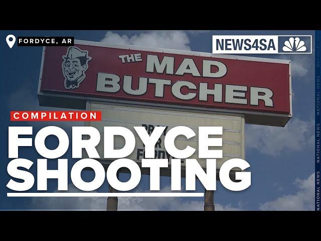 Fordyce Grocery Store Shooting continued coverage compilation