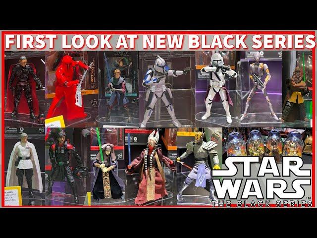 FIRST LOOK At New Black Series Figures Out Of Box - New York Toy Fair!