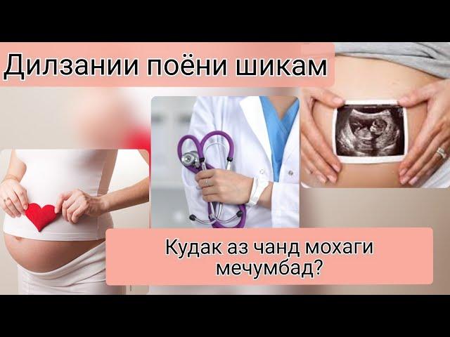 Кудак дар батн аз чанд мохаги мечумбад?  Чи тавр назорат кунем?