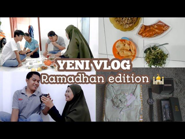 YENI VLOG || kasih surprise buat suami, masak2, bukber | yeni suryani