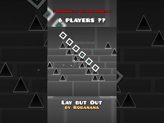 Geometry Dash 6 Player #geometrydash #shorts