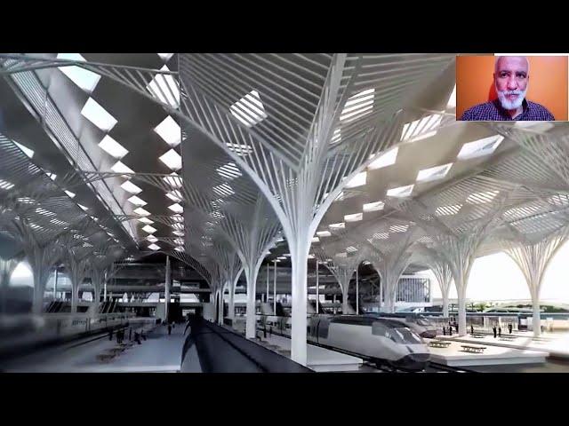 تعرفو على محطة القطار المركزية الجديدة لمدينة الجزائر NEW CENTRAL TRAIN STATION