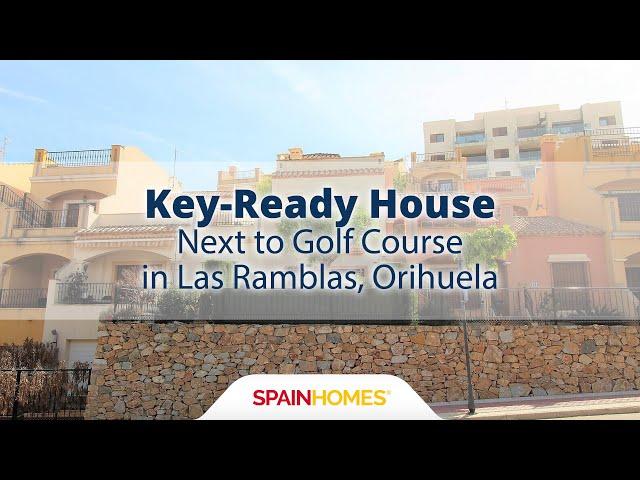 Key-Ready House Next to Golf Course in Las Ramblas, Orihuela | Spain Homes ®