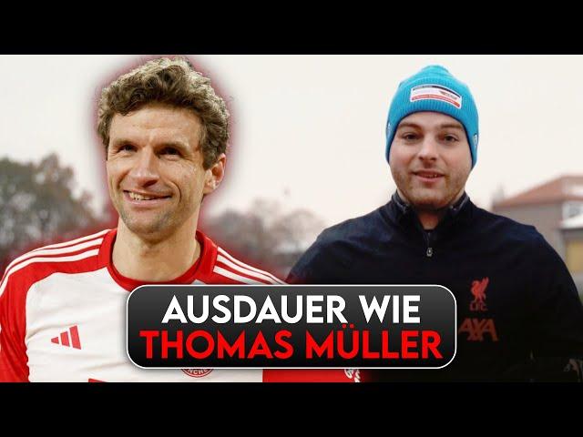 AUSDAUER wie THOMAS MÜLLER | Fußball Ausdauertraining in der Winterpause