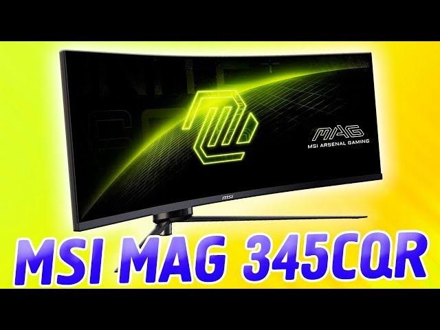 Обзор монитора MSI MAG 345CQR