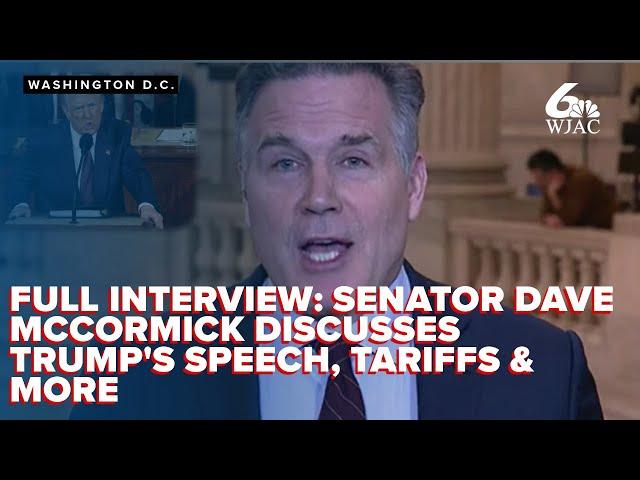 ONE-ON-ONE INTERVIEW: Sen. Dave McCormick discusses Trump's speech, tariffs, Medicaid & more