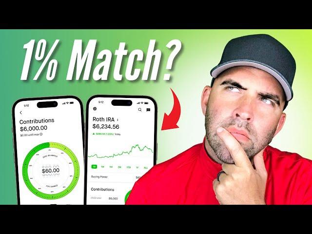 Robinhood IRA Review | 1% Match? The TRUTH....